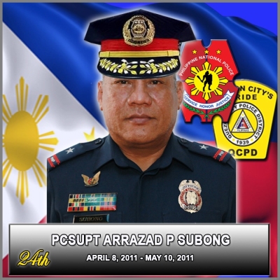 24th-PCSUPT ARRAZAD P SUBONG